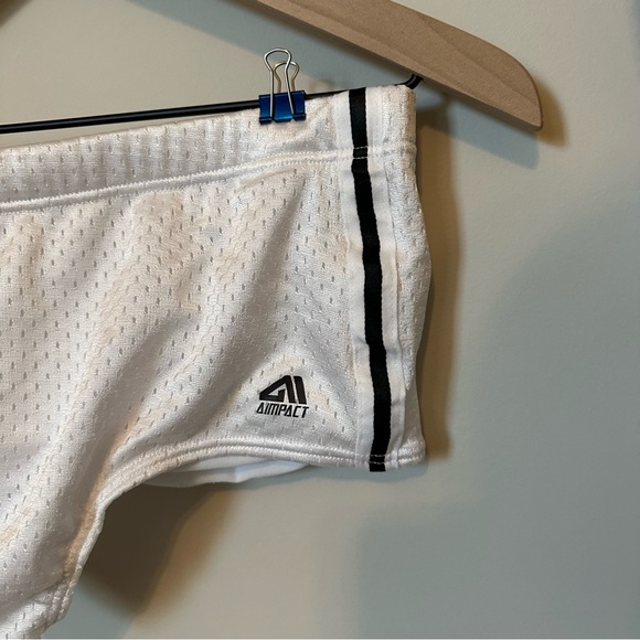 Swimming Square Cut Drag Suit White - Picture 2 of 2